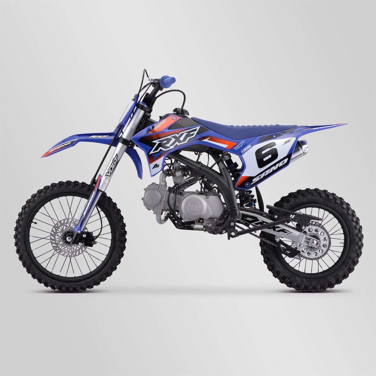 DIRT BIKE SANO RXF ENDURO 125cc 14/17 2024 - BLEU