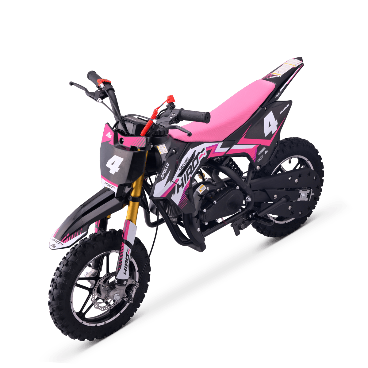 POCKET BIKE ENFANT HIRO FALCON 49CC ROSE