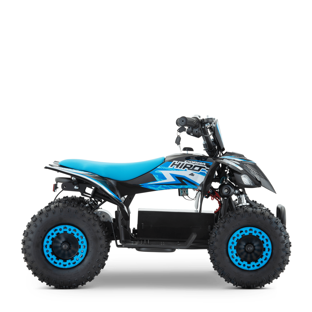 QUAD ENFANT ÉLECTRIQUE HIRO COBRA 800W BLEU