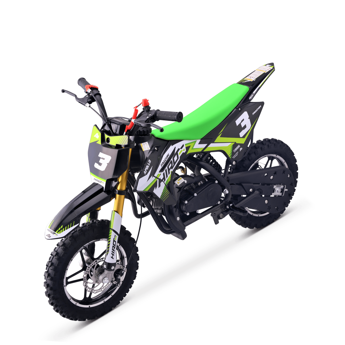 POCKET BIKE ENFANT HIRO FALCON 49CC VERT