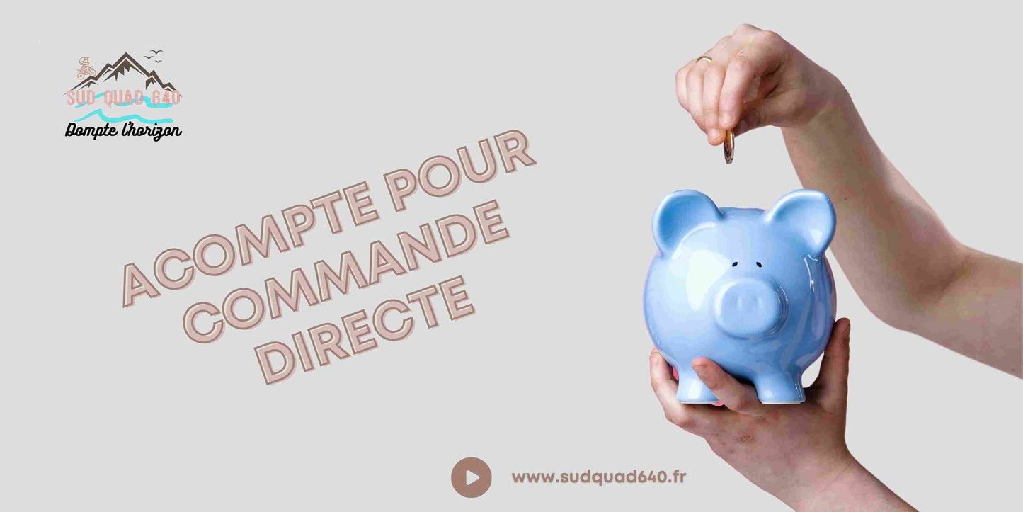 ACOMPTE PERSONNALISÉ