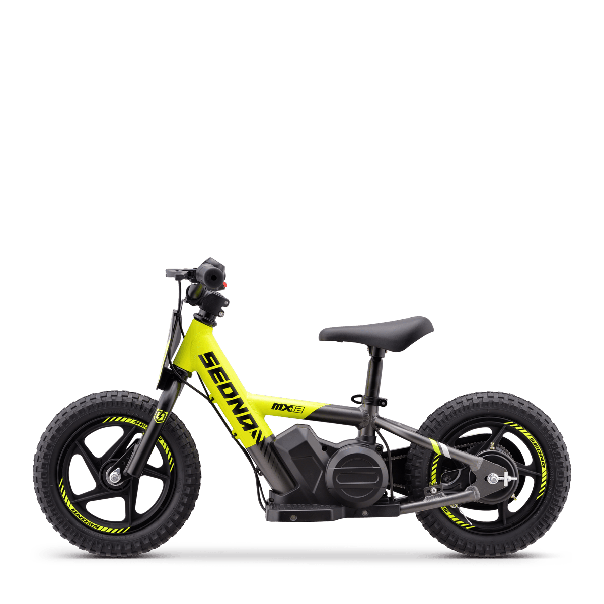 DRAISIENNE ÉLECTRIQUE SEDNA MX 12" JAUNE