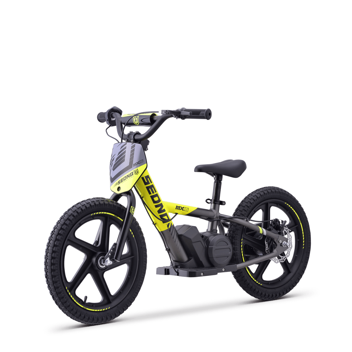 DRAISIENNE ÉLECTRIQUE SEDNA MX 16" JAUNE