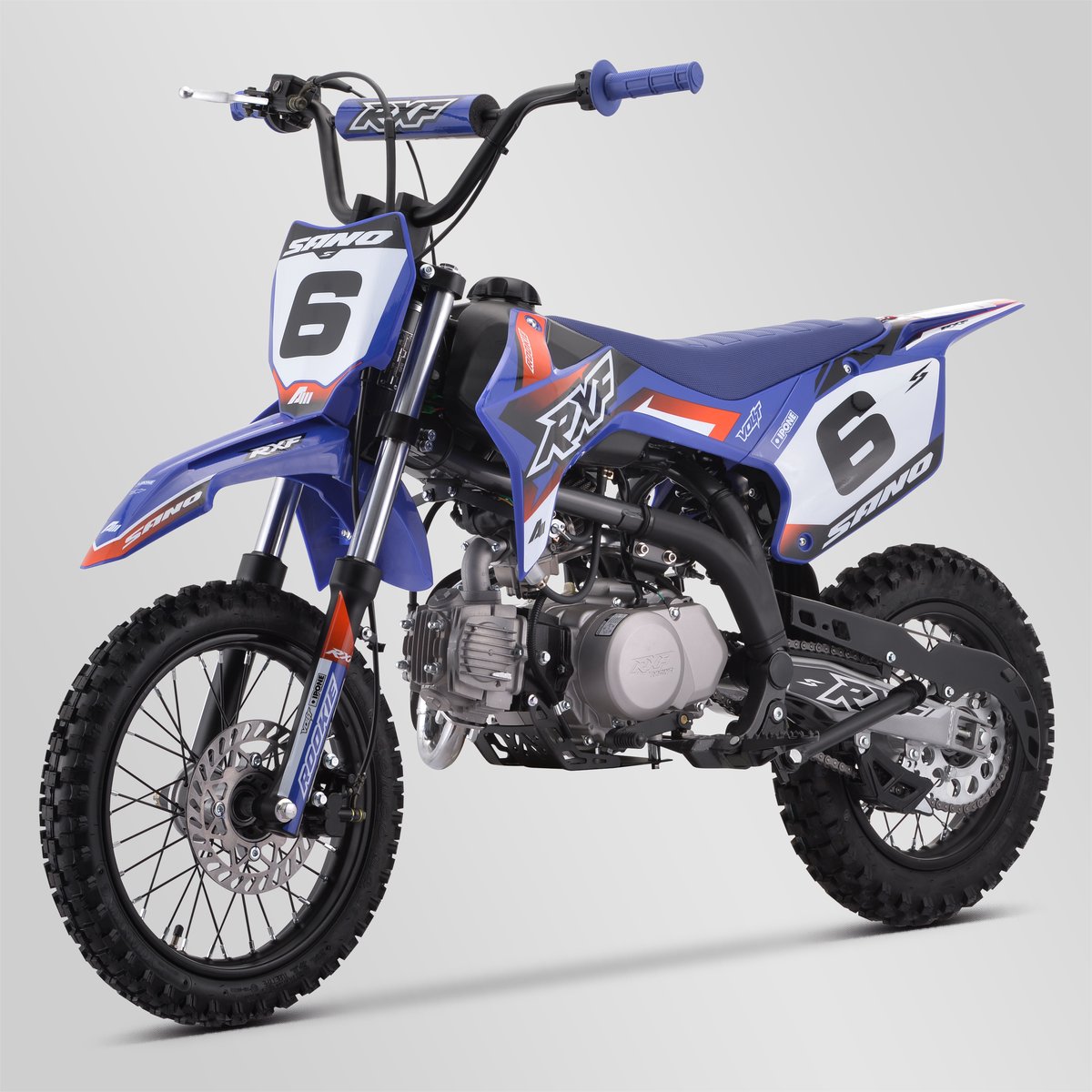 DIRT BIKE SANO RXF ROOKIE 125CC SEMI-AUTO 12/14 2024 - BLEU