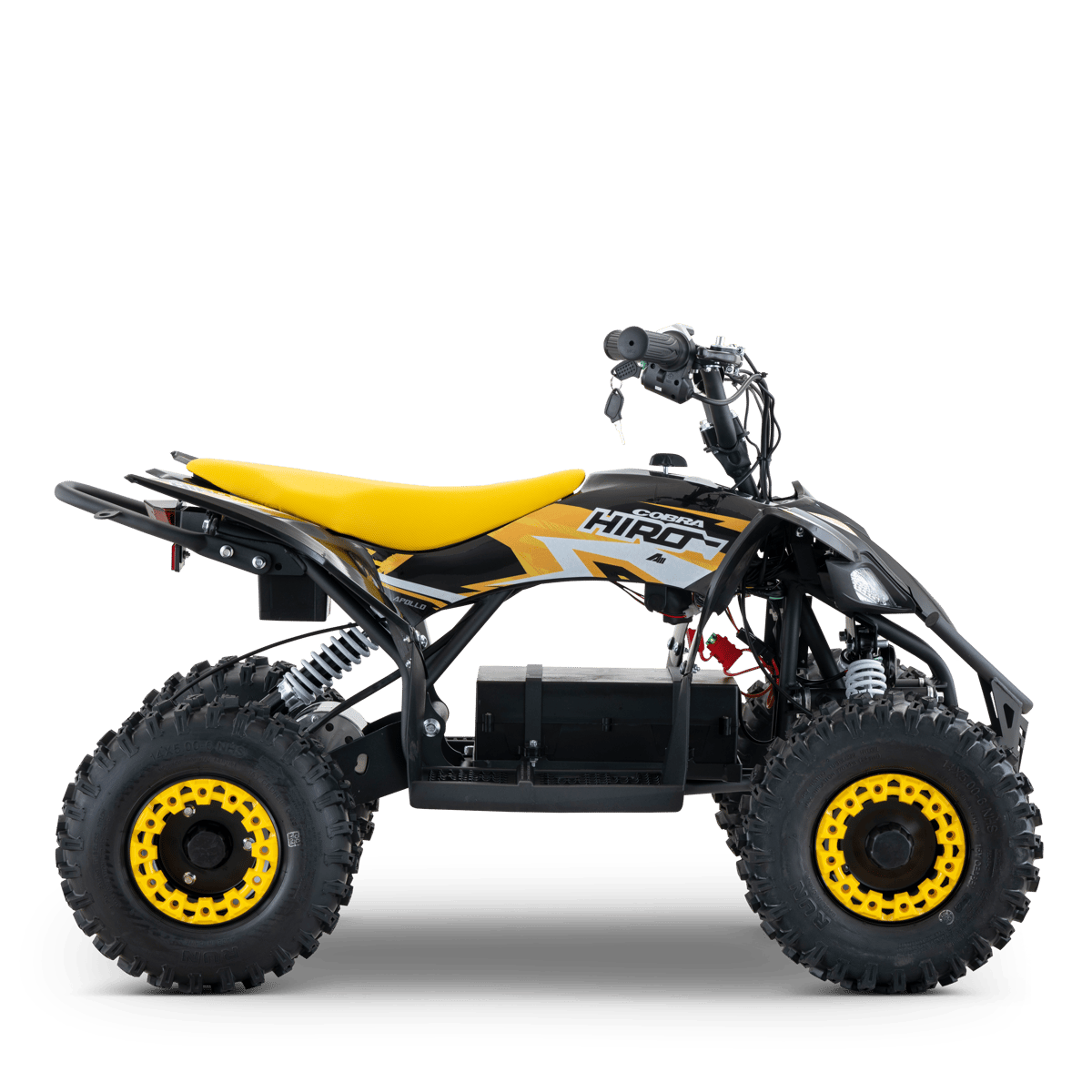 QUAD ENFANT ÉLECTRIQUE HIRO COBRA 1200W JAUNE