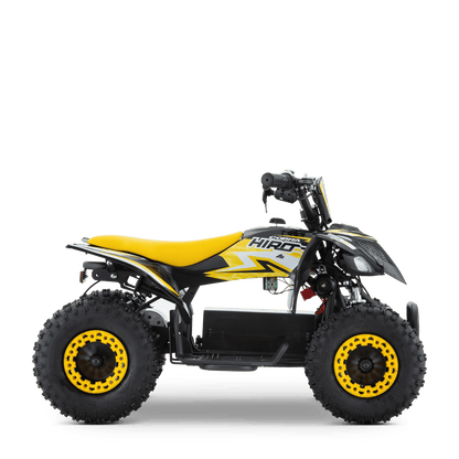 QUAD ENFANT ÉLECTRIQUE HIRO COBRA 800W JAUNE