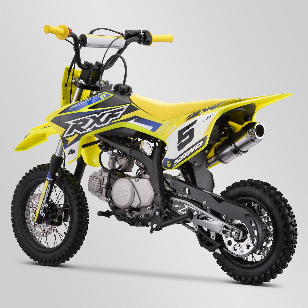 DIRT BIKE SANO RXF ROOKIE 110CC SEMI-AUTO 10/12 2024 - JAUNE