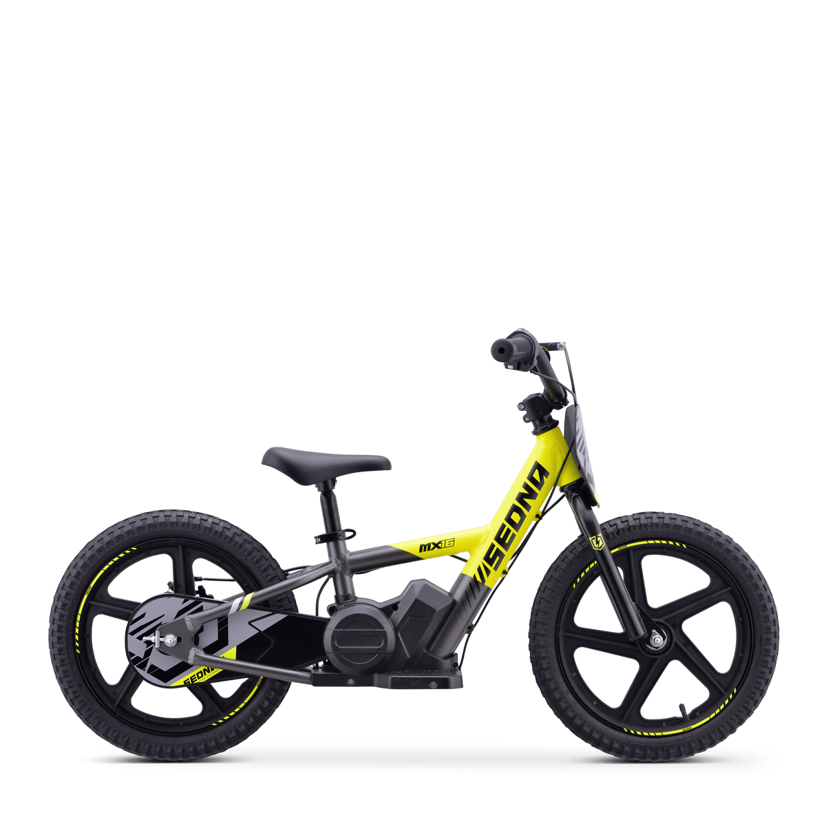 DRAISIENNE ÉLECTRIQUE SEDNA MX 16" JAUNE