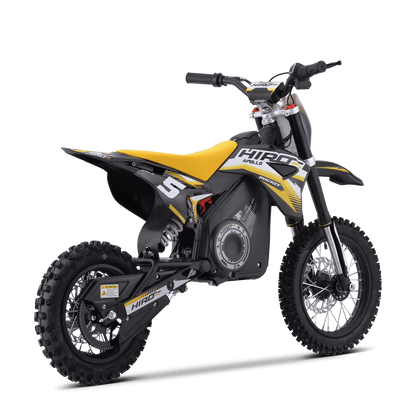 DIRT BIKE ENFANT ÉLECTRIQUE HIRO ROCKET 1200 JAUNE