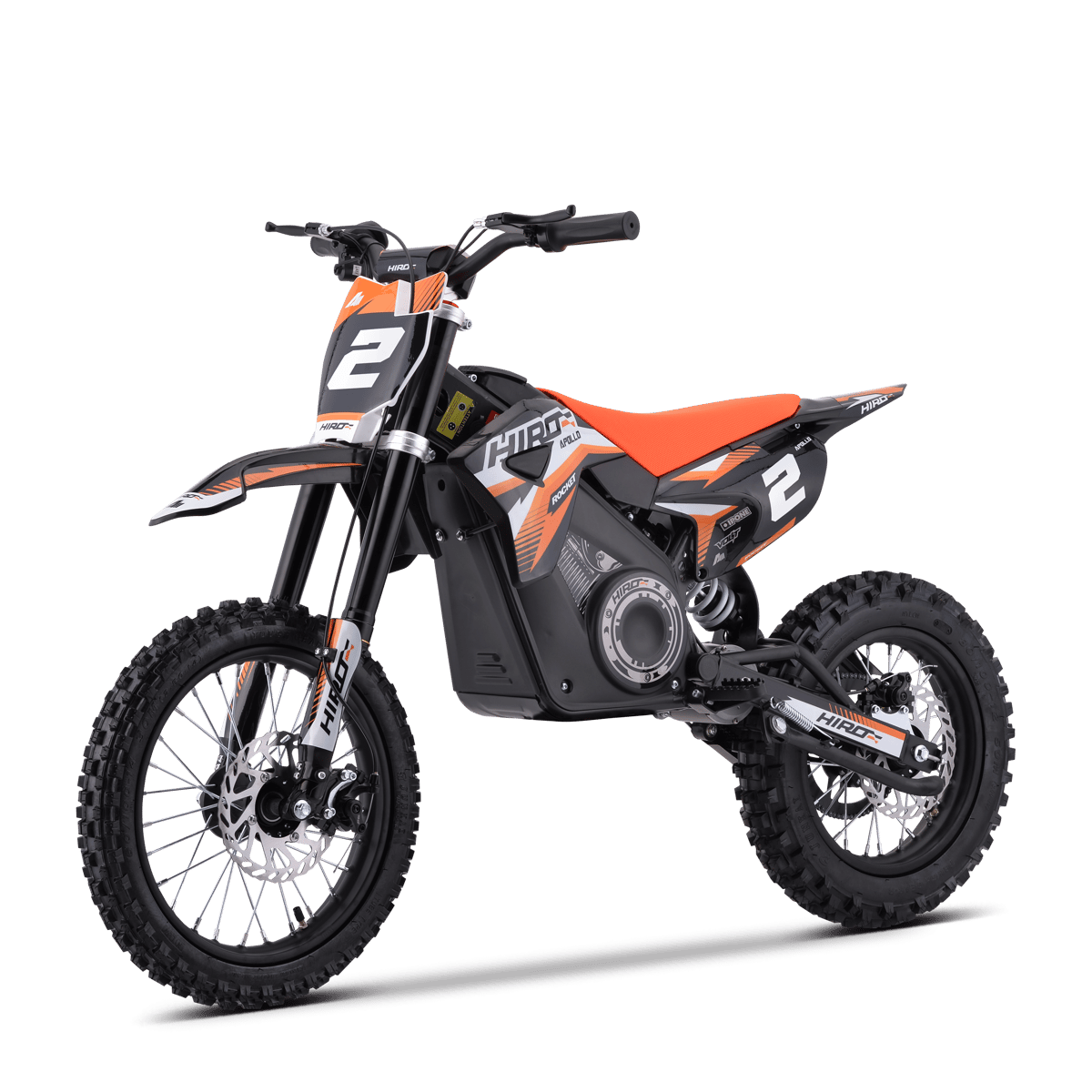 DIRT BIKE ENFANT ÉLECTRIQUE HIRO ROCKET 1600 ORANGE