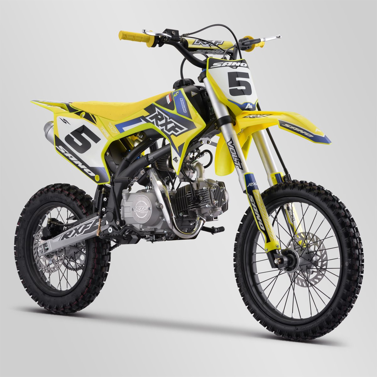 DIRT BIKE SANO RXF ENDURO 125cc 14/17 2024 - JAUNE