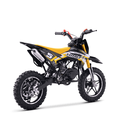POCKET BIKE ENFANT HIRO FALCON 49CC JAUNE