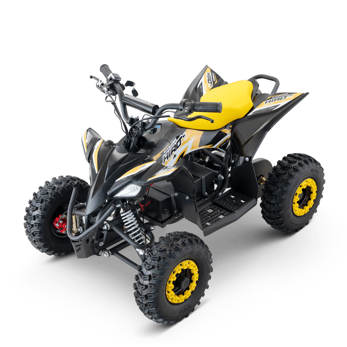 QUAD ENFANT ÉLECTRIQUE HIRO COBRA 1200W JAUNE