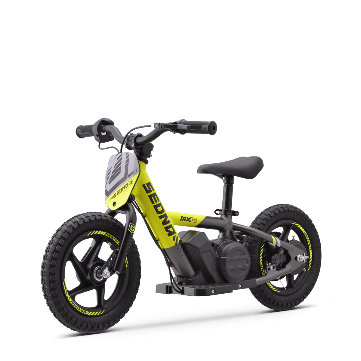 DRAISIENNE ÉLECTRIQUE SEDNA MX 12" JAUNE
