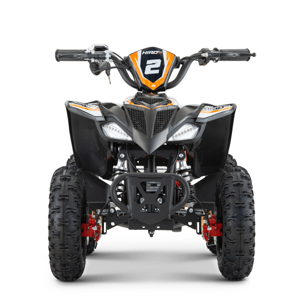QUAD ENFANT ÉLECTRIQUE HIRO COBRA 800W ORANGE