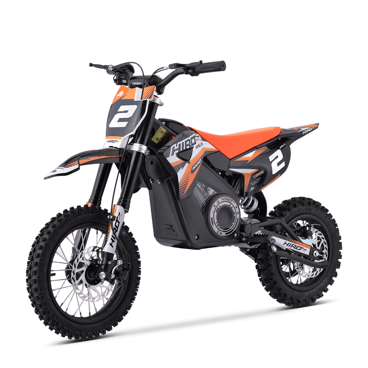 DIRT BIKE ENFANT ÉLECTRIQUE HIRO ROCKET 1200 ORANGE