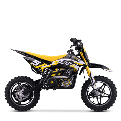 POCKET BIKE ÉLECTRIQUE ENFANT HIRO FALCON 550W JAUNE