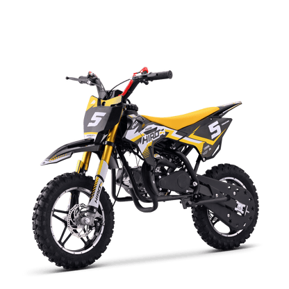 POCKET BIKE ENFANT HIRO FALCON 49CC JAUNE