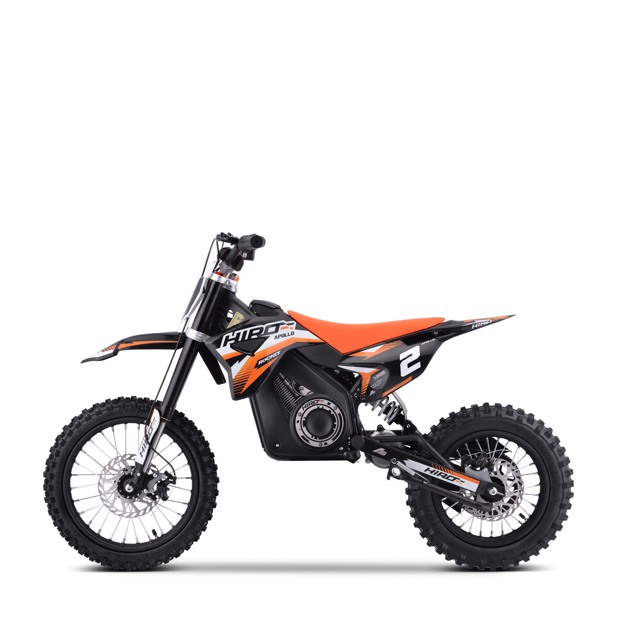 DIRT BIKE ENFANT ÉLECTRIQUE HIRO ROCKET 1600 ORANGE