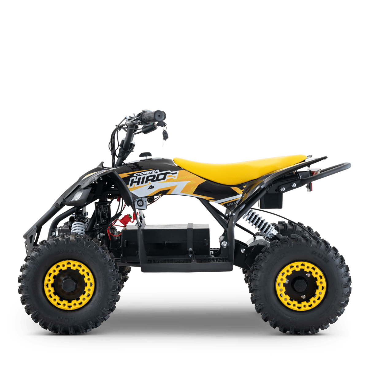 QUAD ENFANT ÉLECTRIQUE HIRO COBRA 1200W JAUNE
