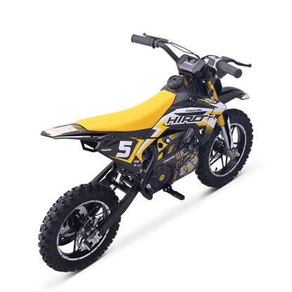 POCKET BIKE ÉLECTRIQUE ENFANT HIRO FALCON 550W JAUNE