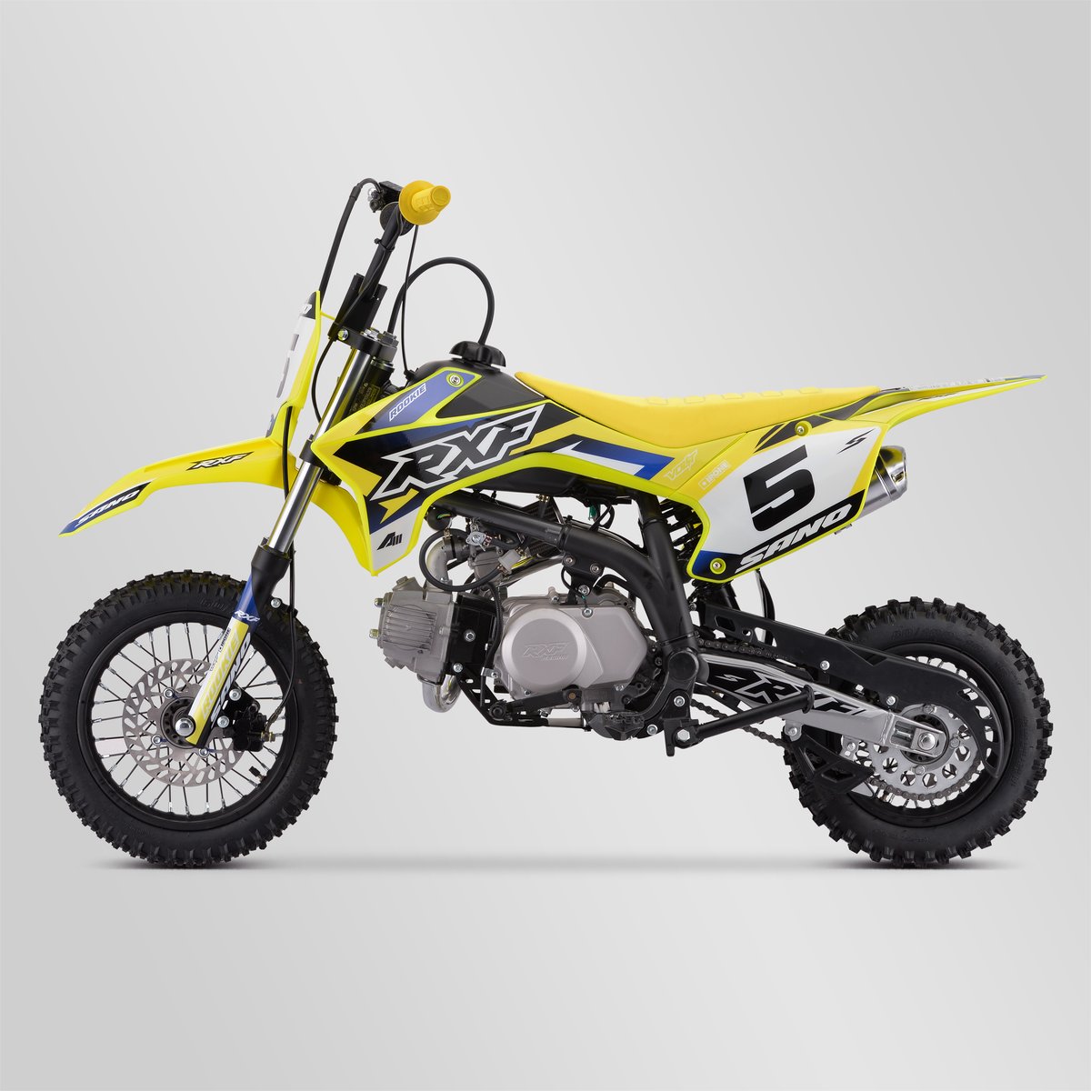DIRT BIKE SANO RXF ROOKIE 110CC SEMI-AUTO 10/12 2024 - JAUNE