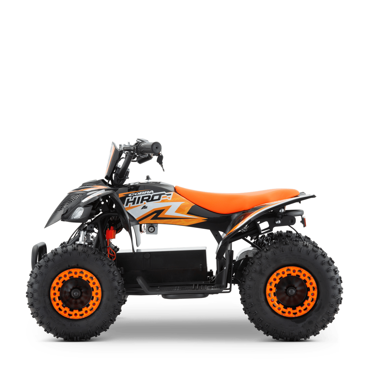 QUAD ENFANT ÉLECTRIQUE HIRO COBRA 800W ORANGE