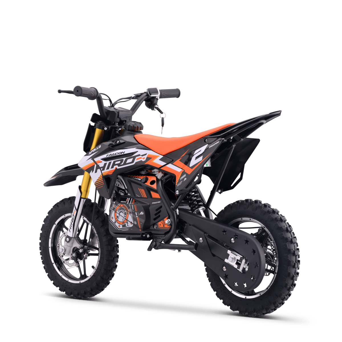 POCKET BIKE ÉLECTRIQUE ENFANT HIRO FALCON 550W ORANGE