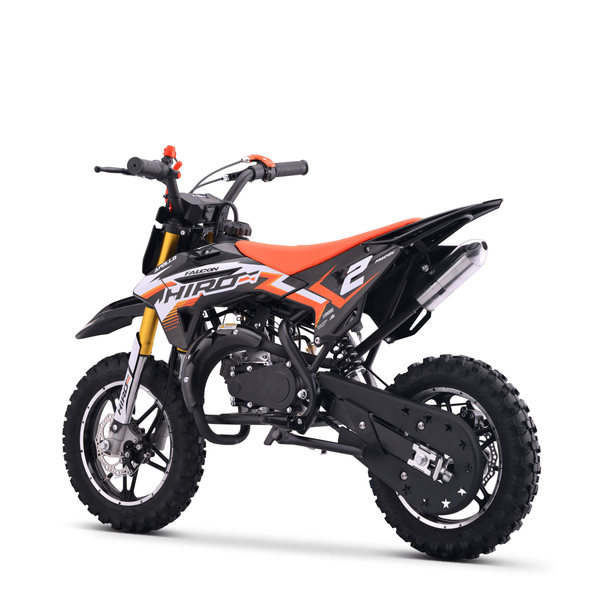 POCKET BIKE ENFANT HIRO FALCON 49CC ORANGE