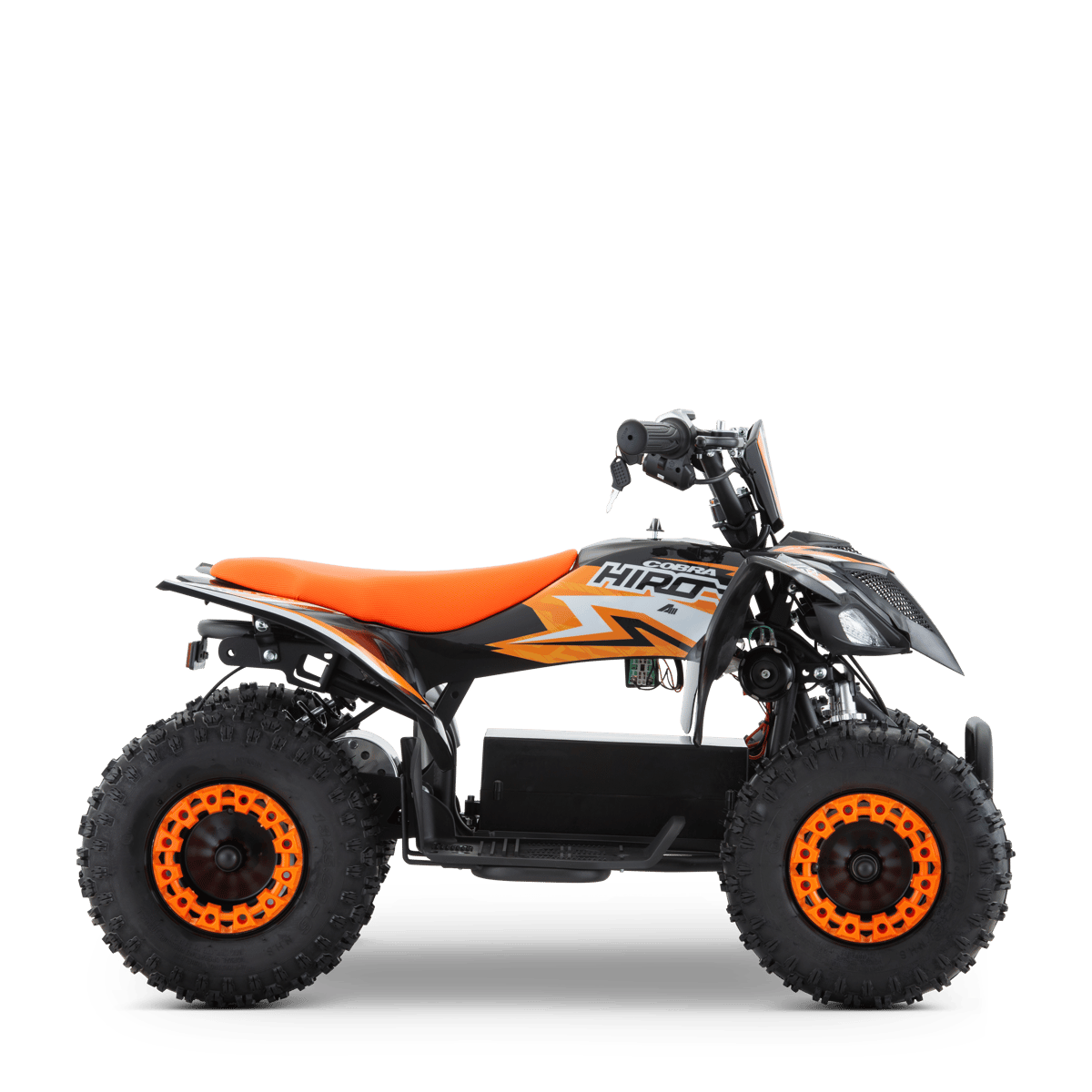 QUAD ENFANT ÉLECTRIQUE HIRO COBRA 800W ORANGE