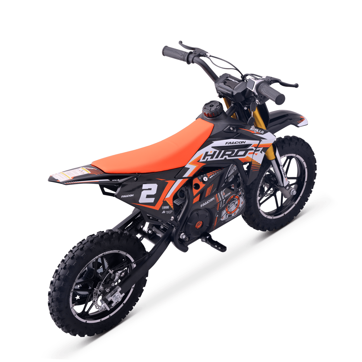 POCKET BIKE ÉLECTRIQUE ENFANT HIRO FALCON 550W ORANGE