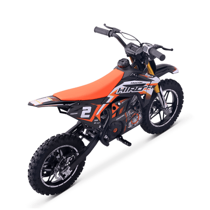 POCKET BIKE ÉLECTRIQUE ENFANT HIRO FALCON 550W ORANGE