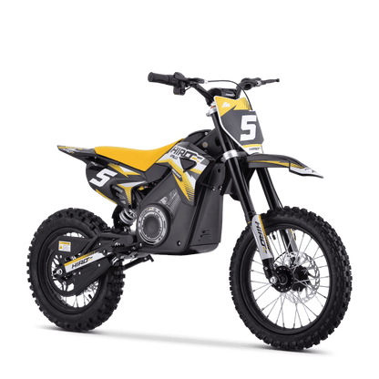 DIRT BIKE ENFANT ÉLECTRIQUE HIRO ROCKET 1600 JAUNE