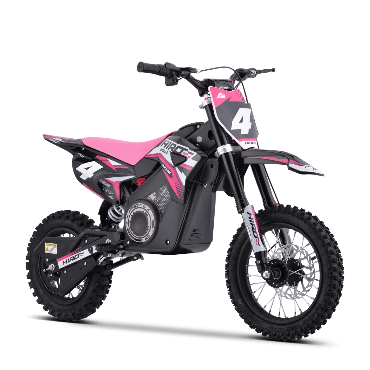 DIRT BIKE ENFANT ÉLECTRIQUE HIRO ROCKET 1200 ROSE