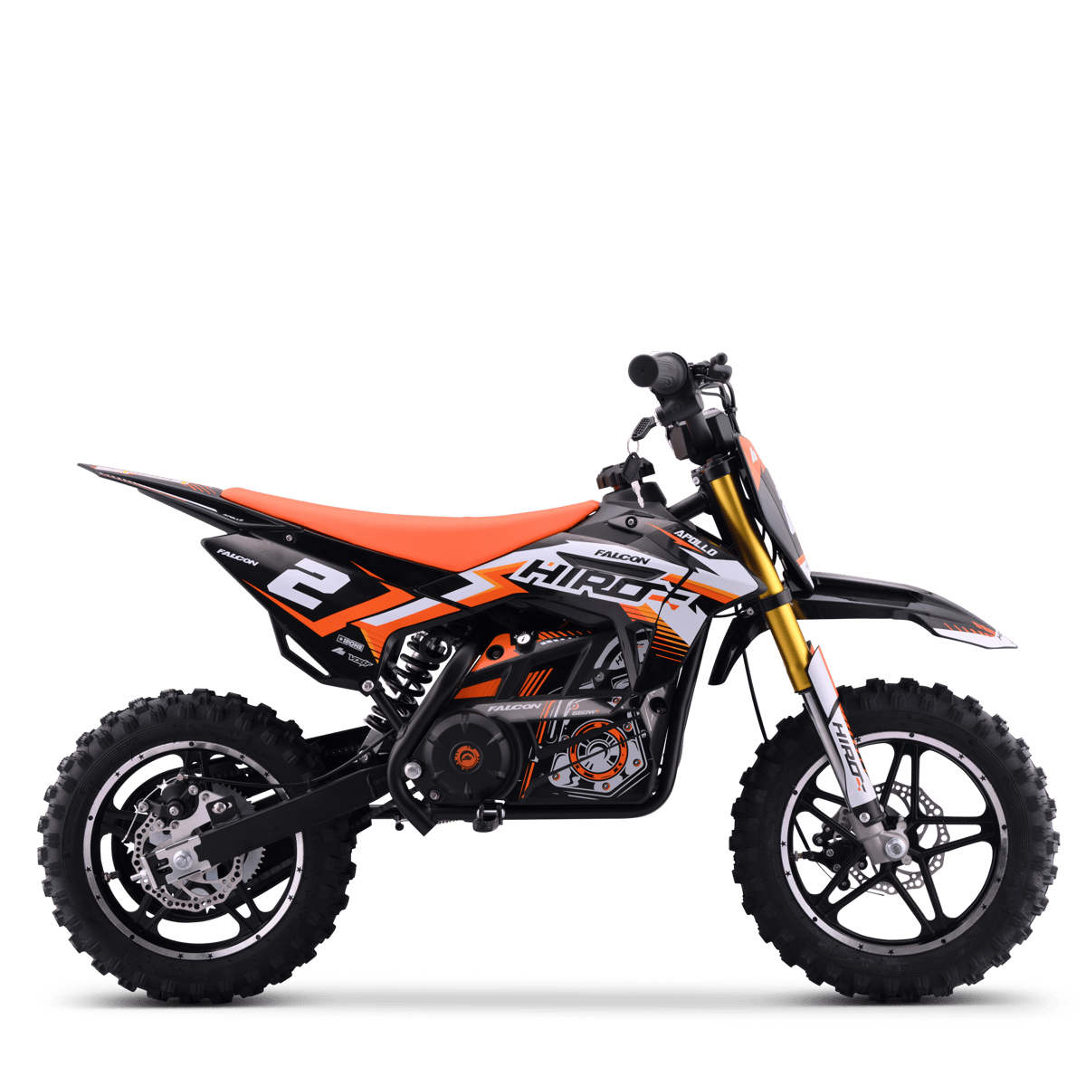 POCKET BIKE ÉLECTRIQUE ENFANT HIRO FALCON 550W ORANGE