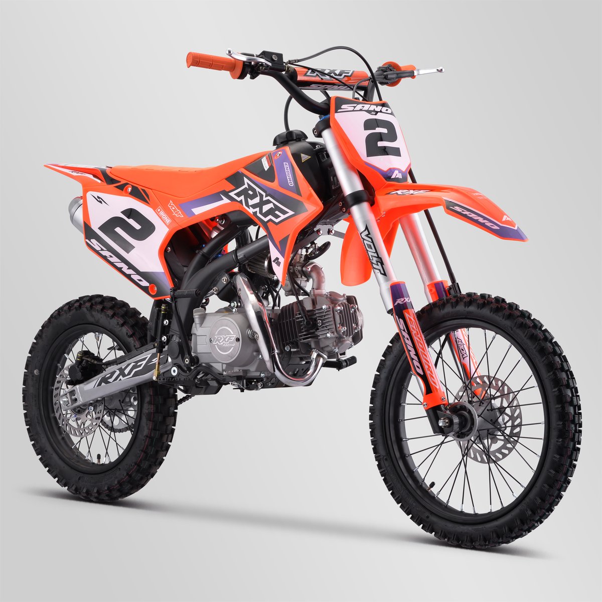 DIRT BIKE SANO RXF ENDURO 125cc 14/17 2024 - ORANGE