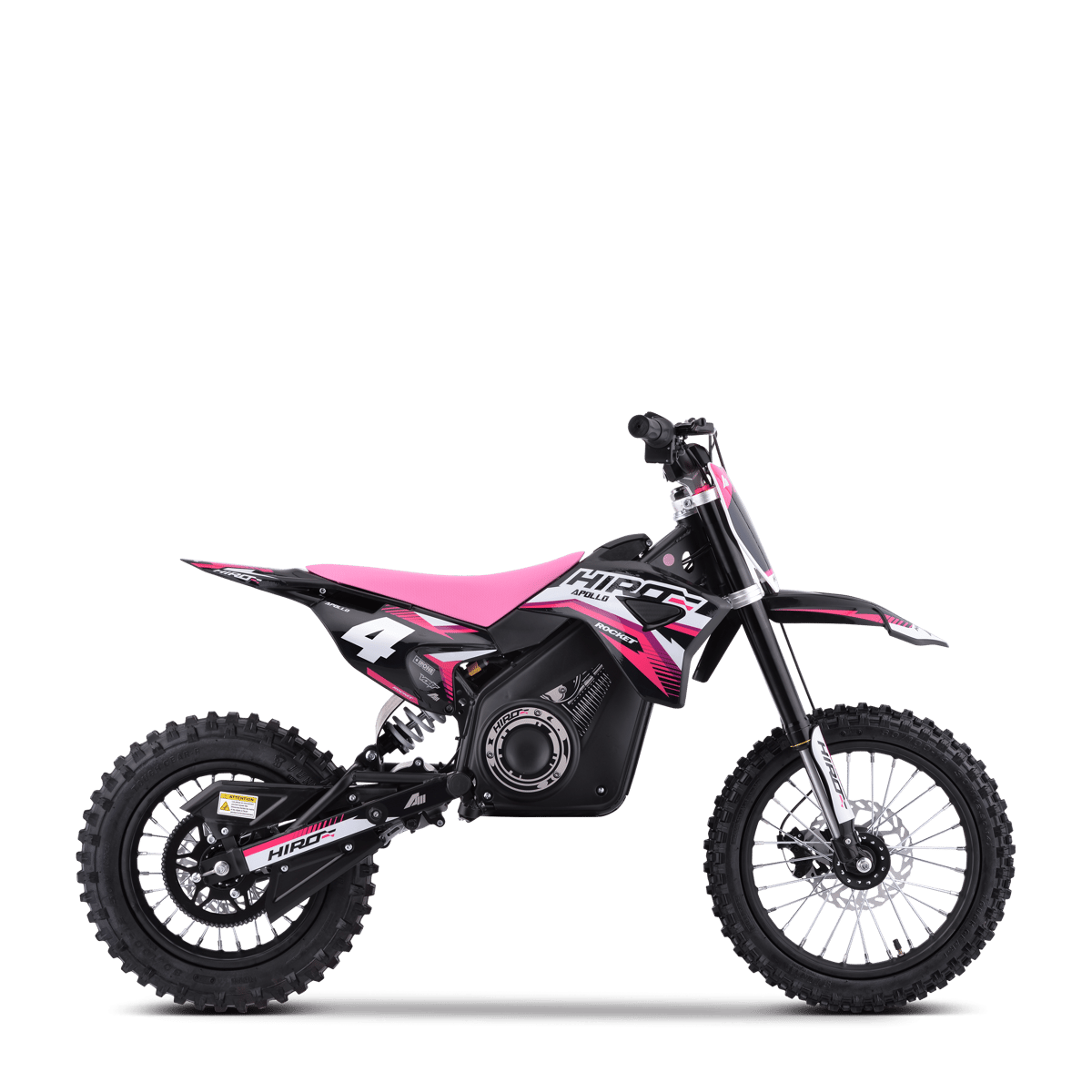 DIRT BIKE ENFANT ÉLECTRIQUE HIRO ROCKET 1600 ROSE