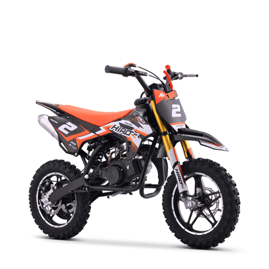 POCKET BIKE ENFANT HIRO FALCON 49CC ORANGE