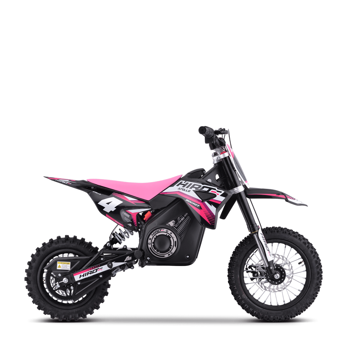 DIRT BIKE ENFANT ÉLECTRIQUE HIRO ROCKET 1200 ROSE