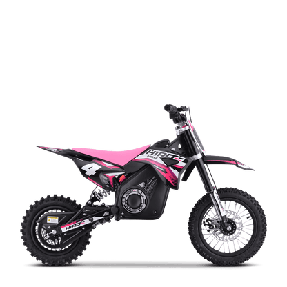 DIRT BIKE ENFANT ÉLECTRIQUE HIRO ROCKET 1200 ROSE