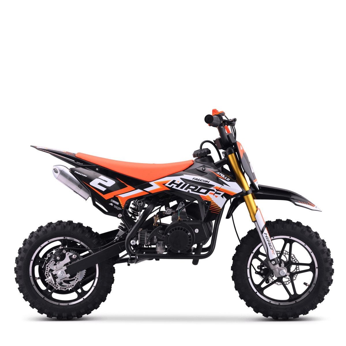 POCKET BIKE ENFANT HIRO FALCON 49CC ORANGE
