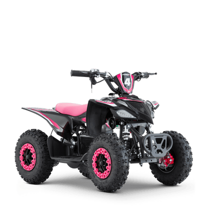 QUAD ENFANT ÉLECTRIQUE HIRO COBRA 800W ROSE