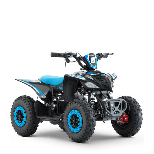 QUAD ENFANT ÉLECTRIQUE HIRO COBRA 800W BLEU