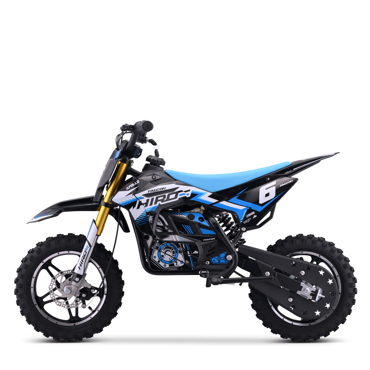 POCKET BIKE ÉLECTRIQUE ENFANT HIRO FALCON 550W BLEU
