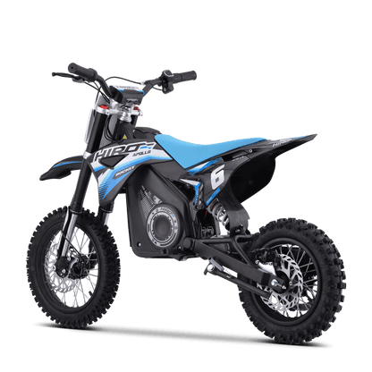DIRT BIKE ENFANT ÉLECTRIQUE HIRO ROCKET 1200 BLEU