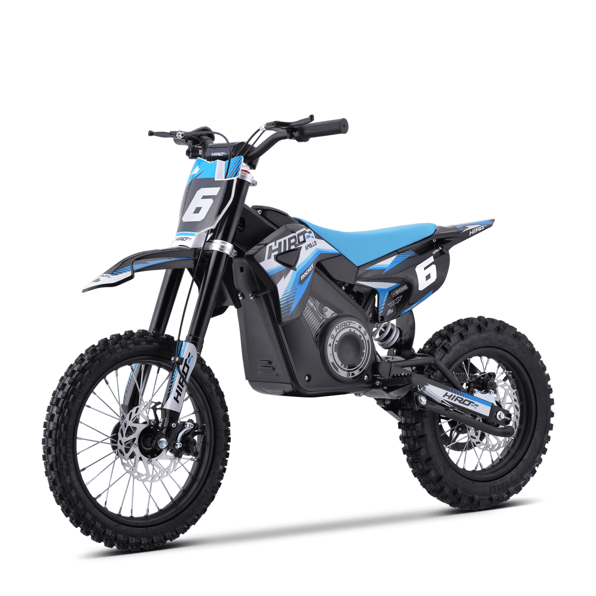 DIRT BIKE ENFANT ÉLECTRIQUE HIRO ROCKET 1600 BLEU