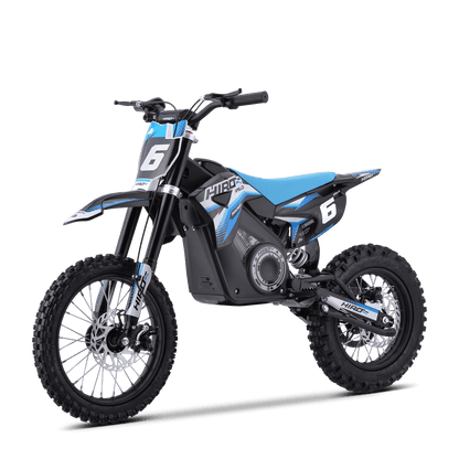DIRT BIKE ENFANT ÉLECTRIQUE HIRO ROCKET 1600 BLEU