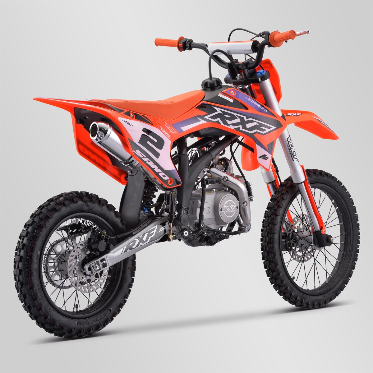 DIRT BIKE SANO RXF ENDURO 125cc 14/17 2024 - ORANGE