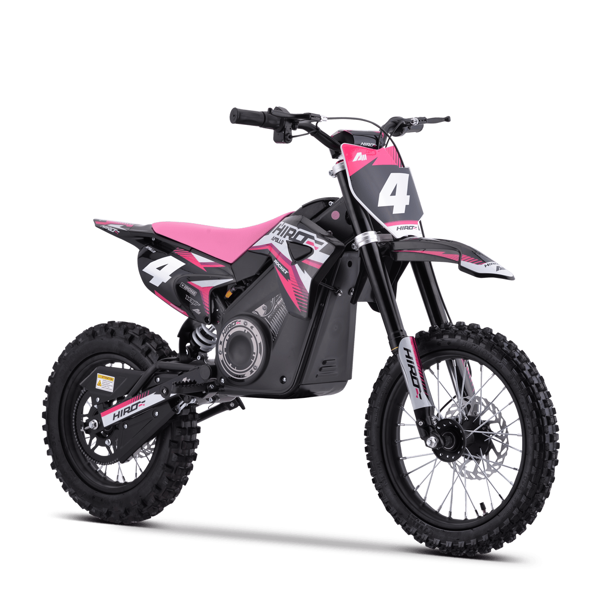 DIRT BIKE ENFANT ÉLECTRIQUE HIRO ROCKET 1600 ROSE