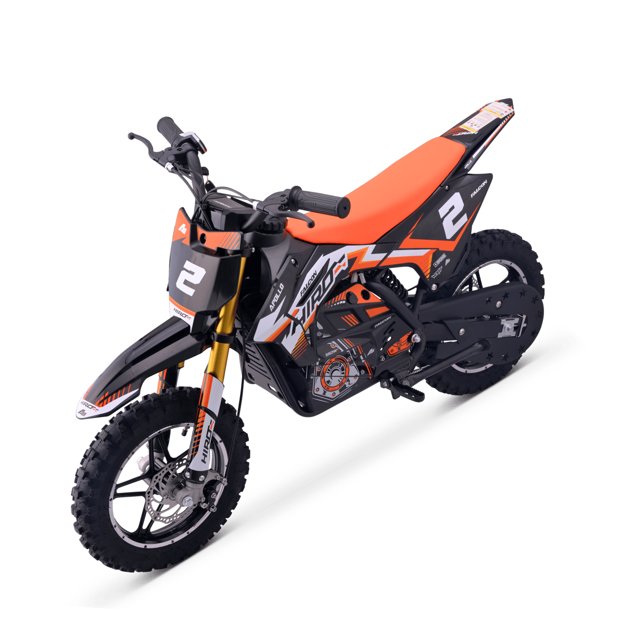 POCKET BIKE ÉLECTRIQUE ENFANT HIRO FALCON 550W ORANGE